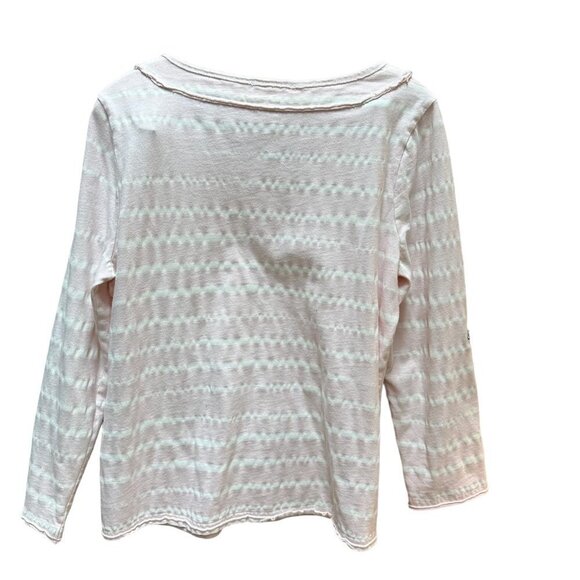 Fresh Produce Shirts Tunics Long Sleeve Pink Gray V-Neck Lot of 2 Size XS/S - Picture 7 of 10